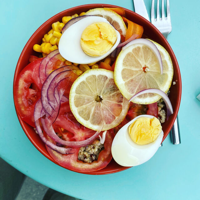Bowl de Quinoa c’est frais et legé