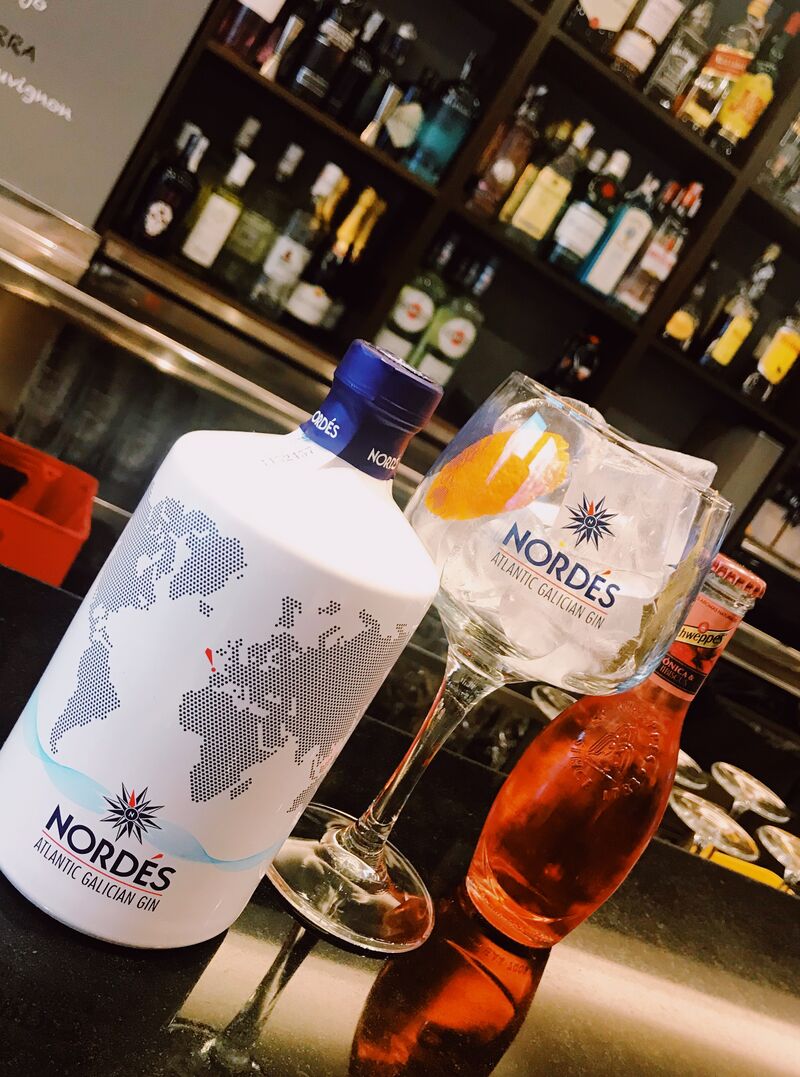 GINTONIC DE NORDÉS CON TÓNICA HIBISCUS 