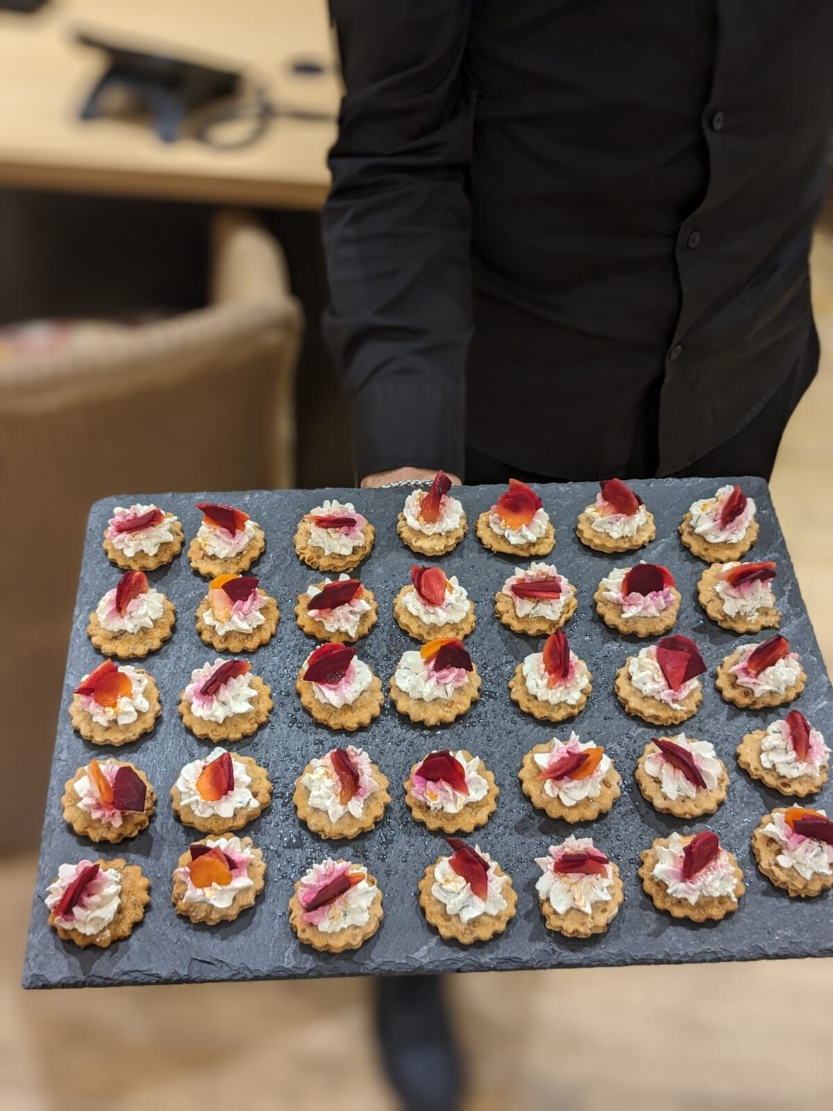 Prestation buffet cocktail 50 pers, Marseille, novembre 2023