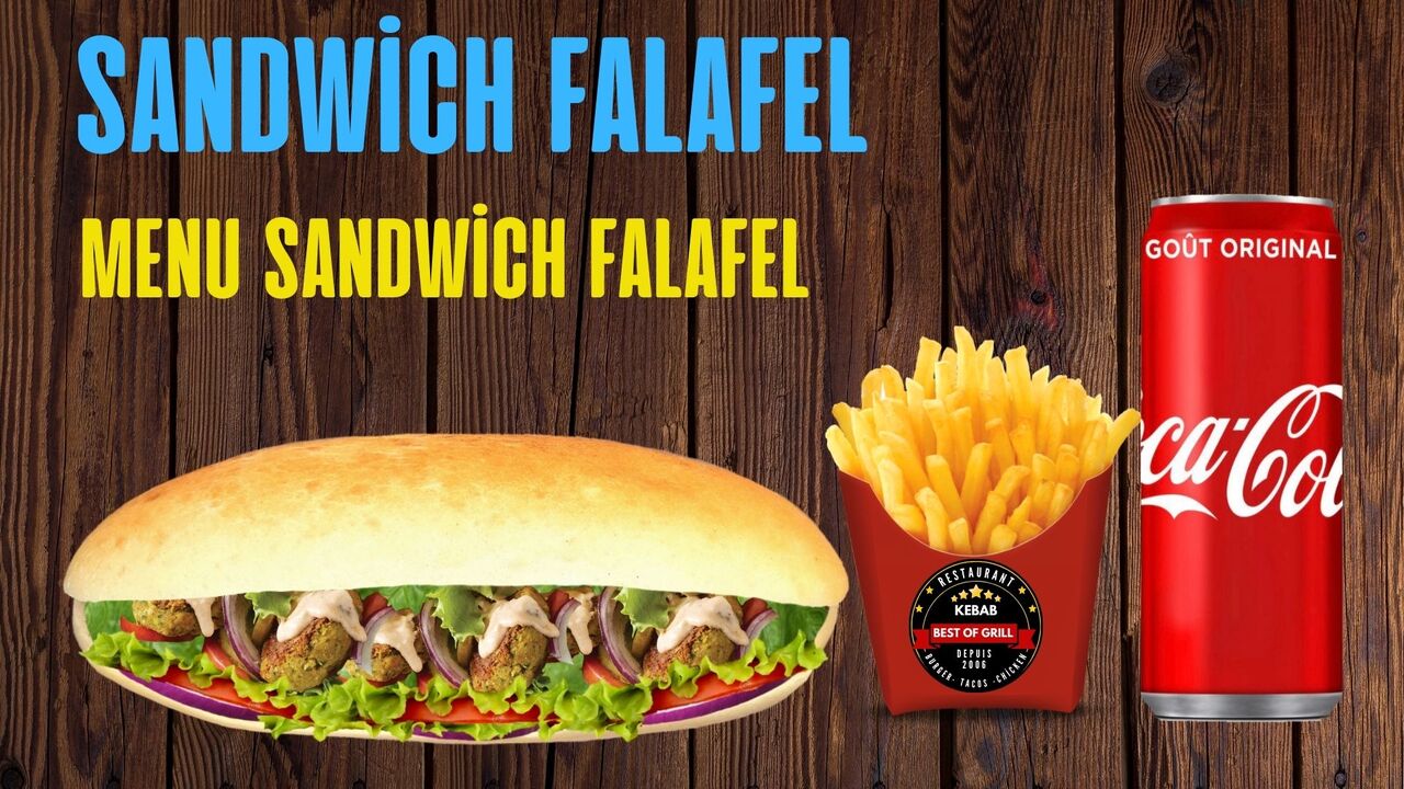 MENU SANDWICH FALAFEL