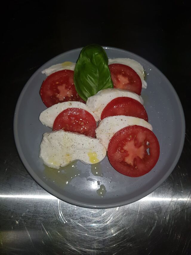 Tomate/mozzarella 
