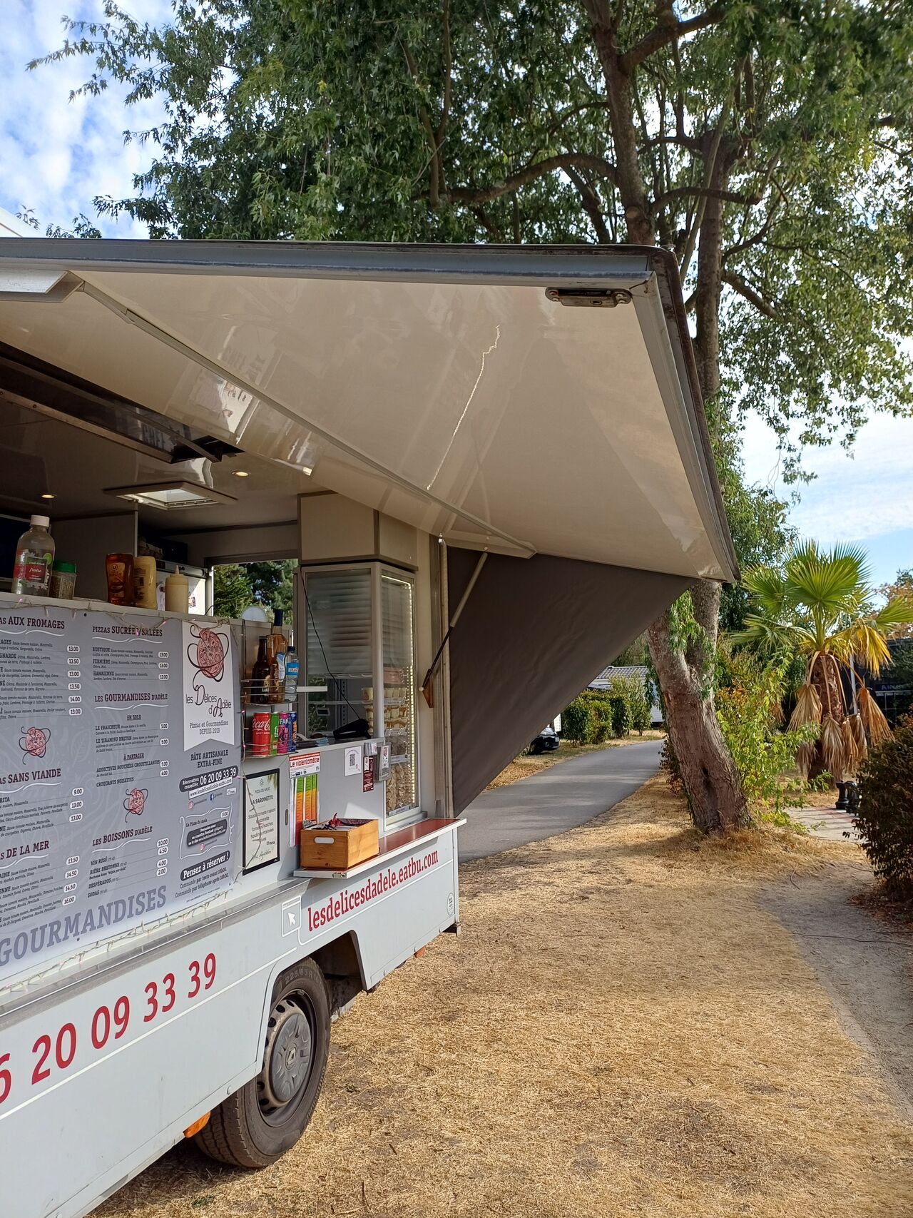 Le camion en mode camping 🏕