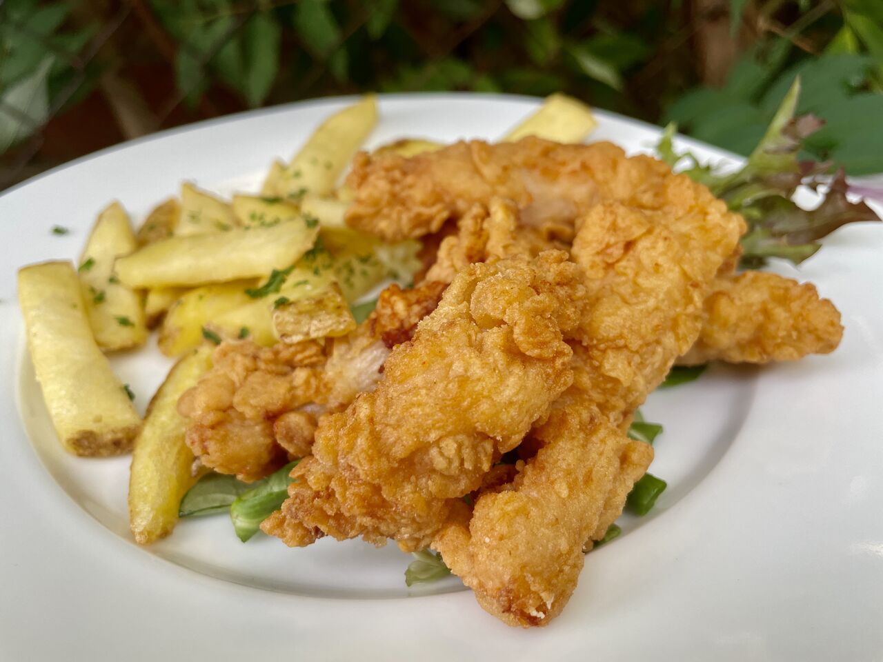 Smažené kuřecí stripsy