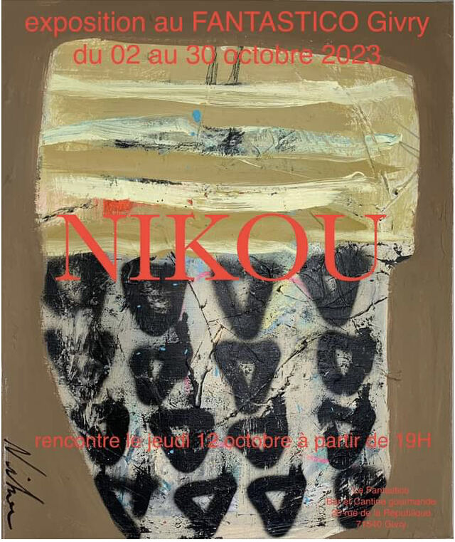 Rencontre artiste NIKOU 12 octobre 23 