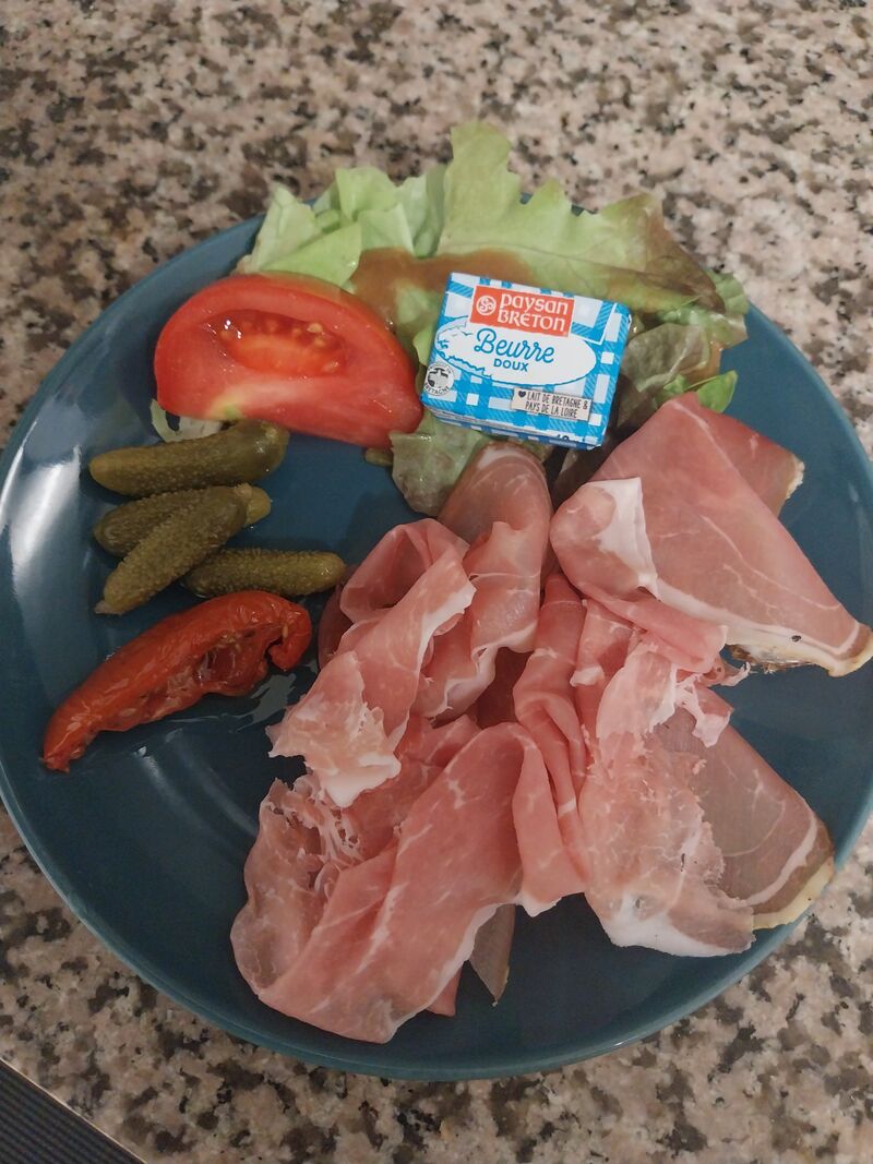 Assiette Jambon du Bocage