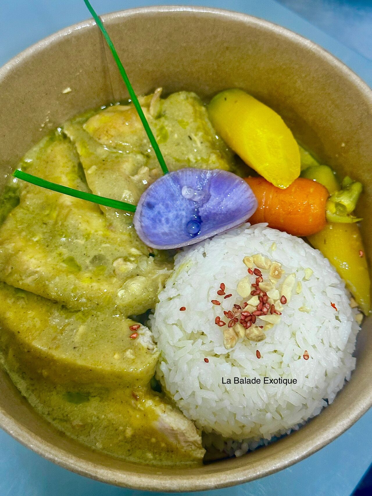 Poulet curry vert Thaï