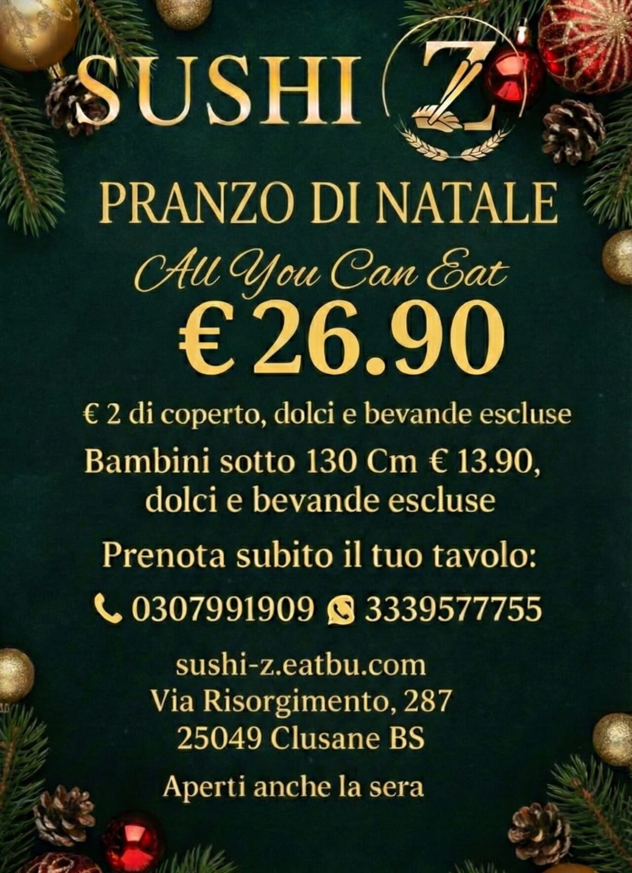 PRANZO DI NATALE