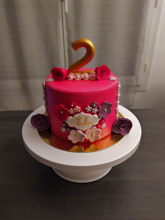 Gâteau petite fille