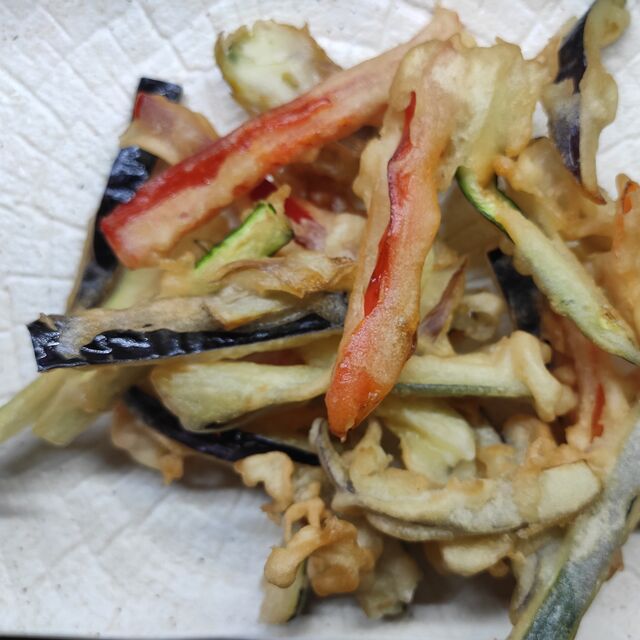 Verdure in tempura