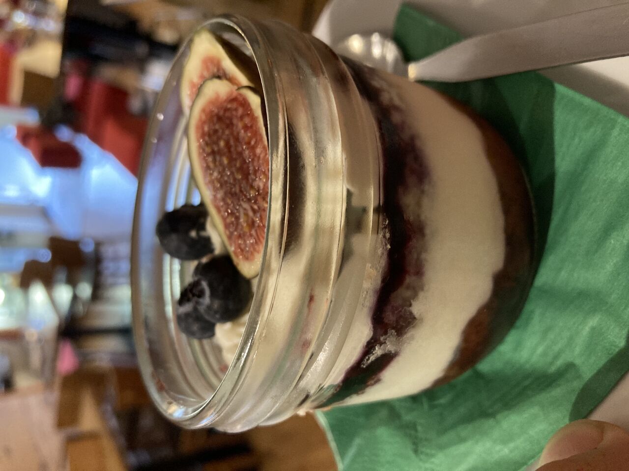 Kuchen im Glas