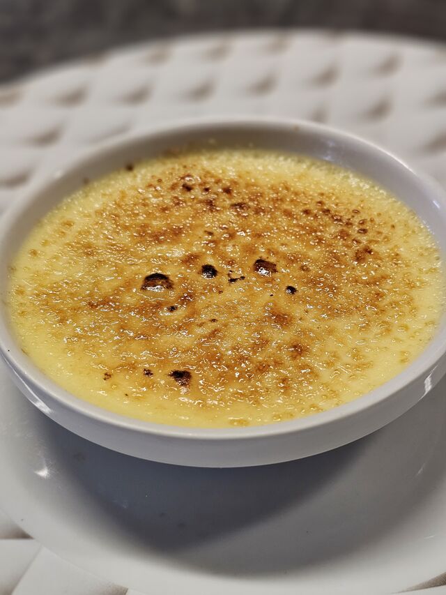 La crème brûlée bergamote 