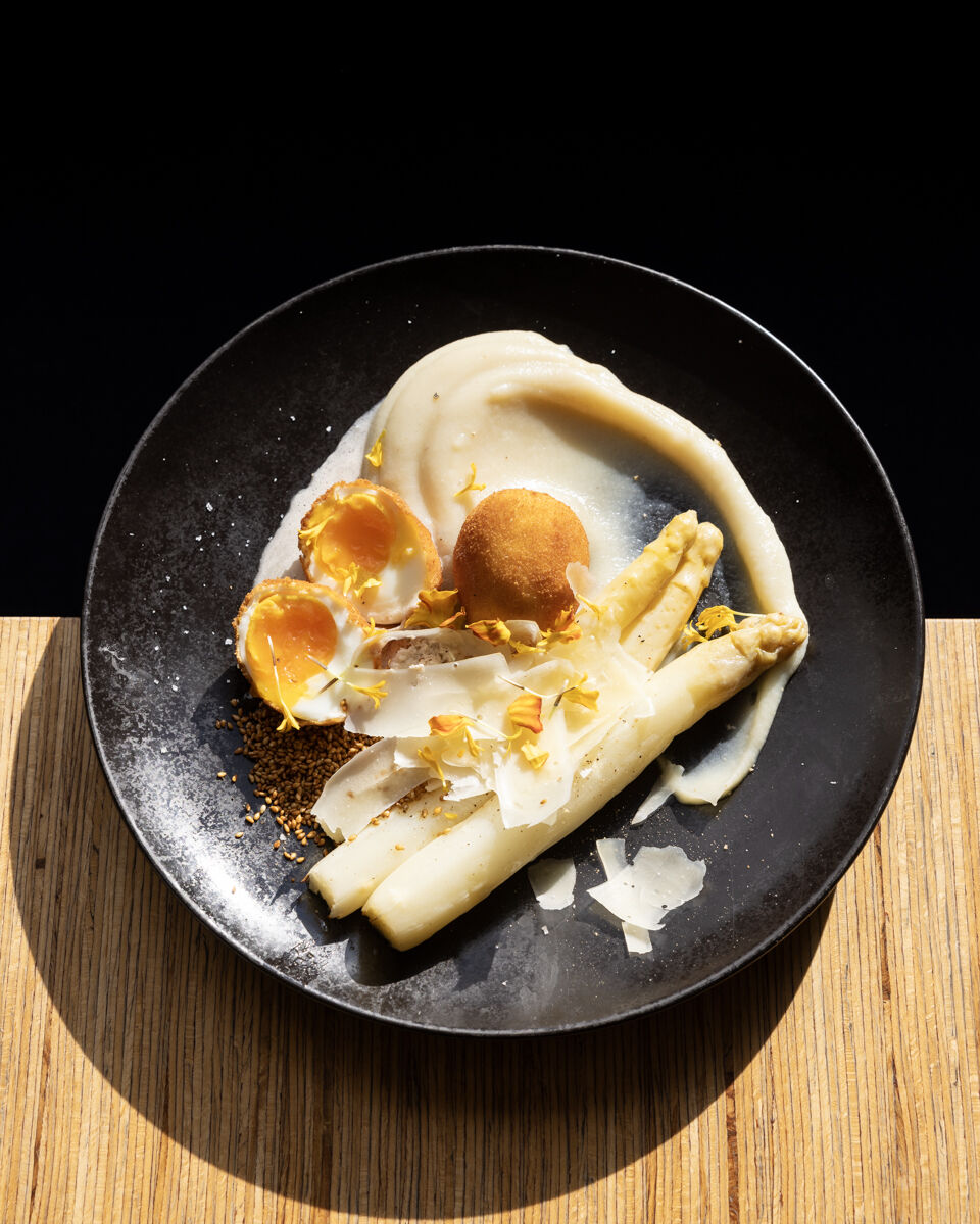 Assiette végétarienne printanière (possibilité vegan)