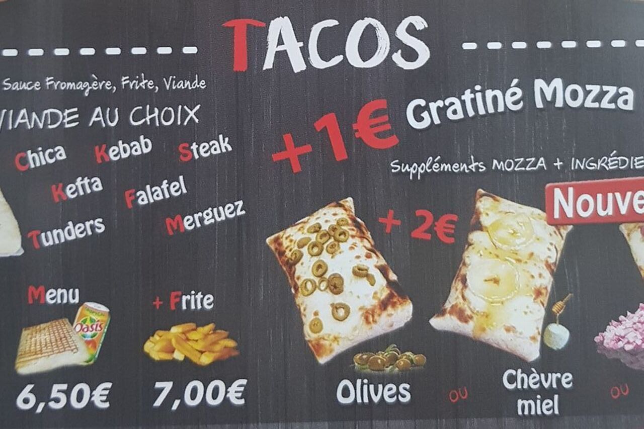 Des menus délicicieux