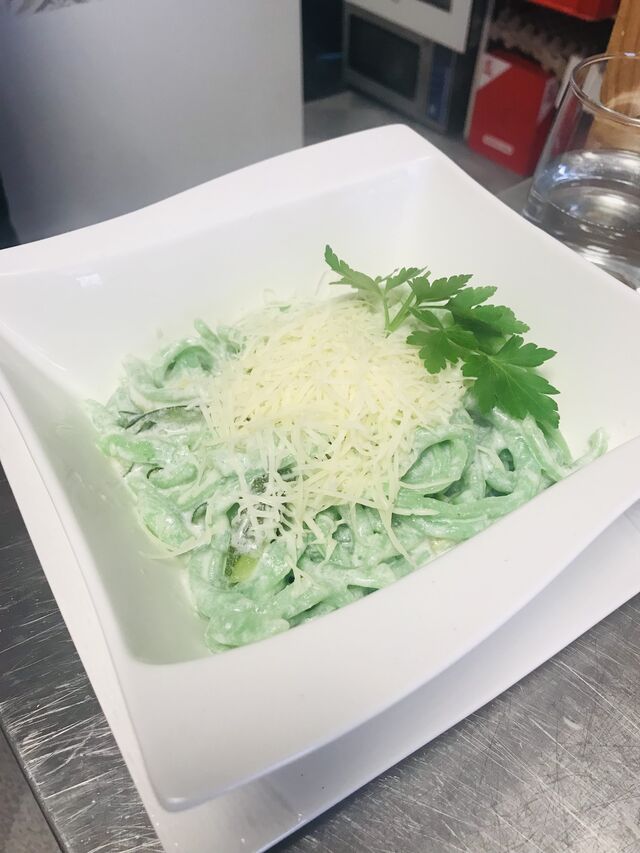 Špenátové dom. tagliatelle 