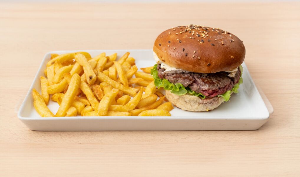 Burger bleu