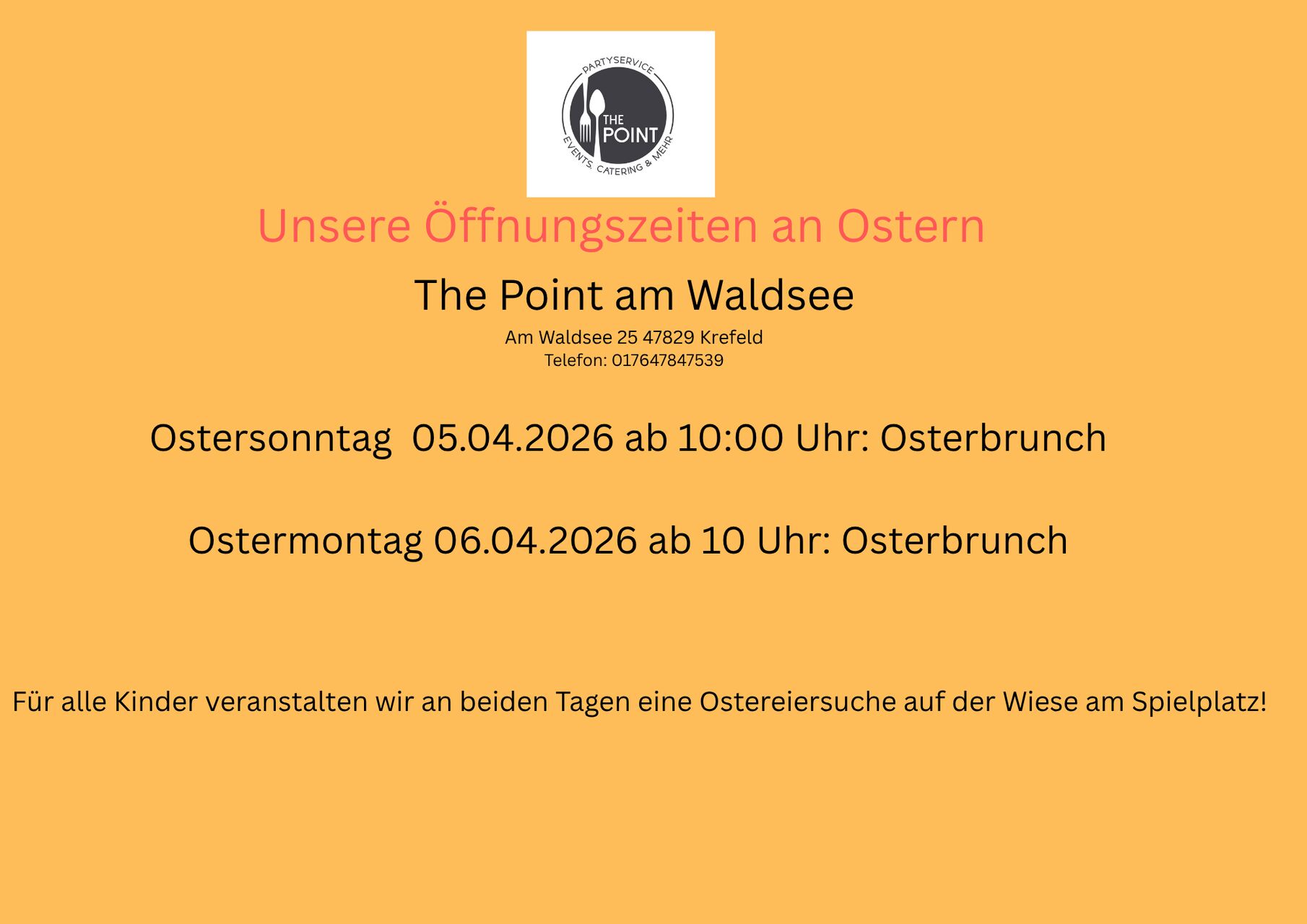 Ostern am Waldsee