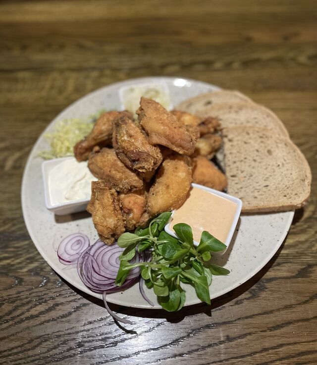 Staročeská pečená křidélka