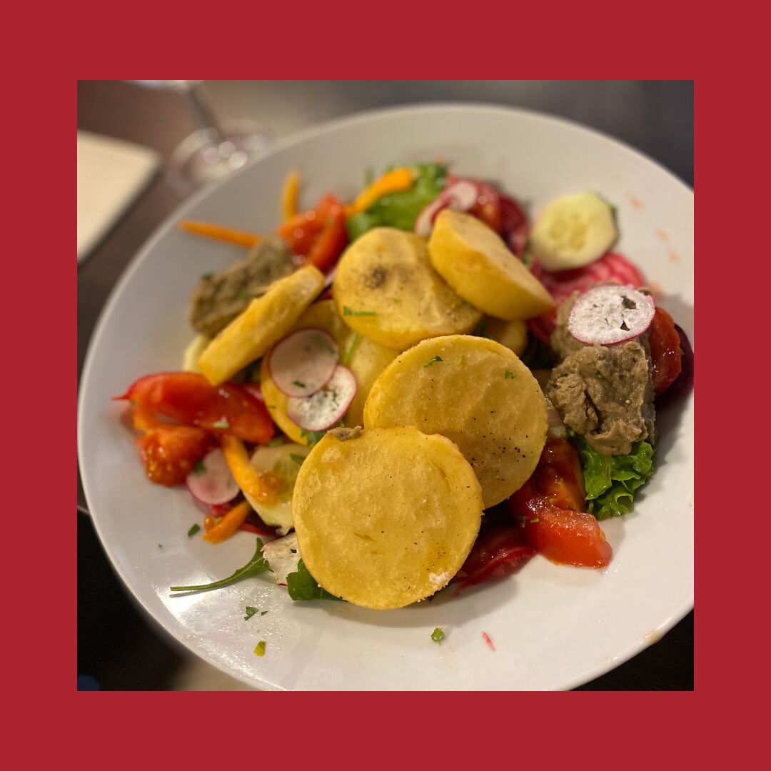 Salade de pannis au ROSEMONDE 