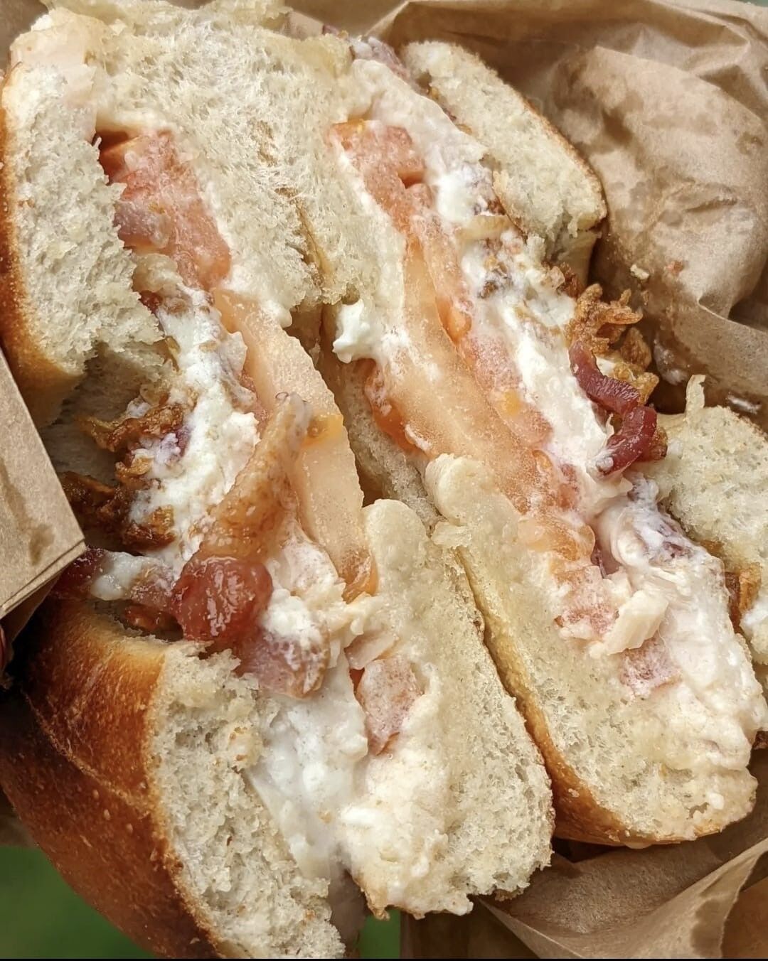 bagel chèvre miel 🍯 🐐 😋