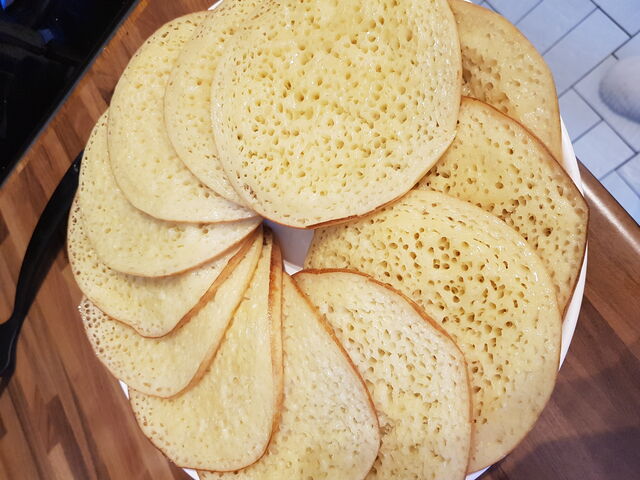 Crêpe mille trous sur commande 