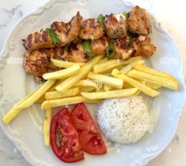 Brochette de poulet