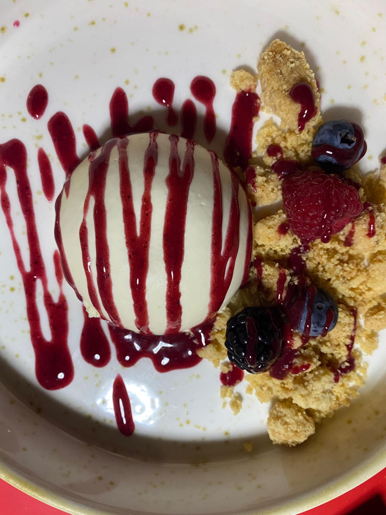 Cheesecake ai frutti di bosco