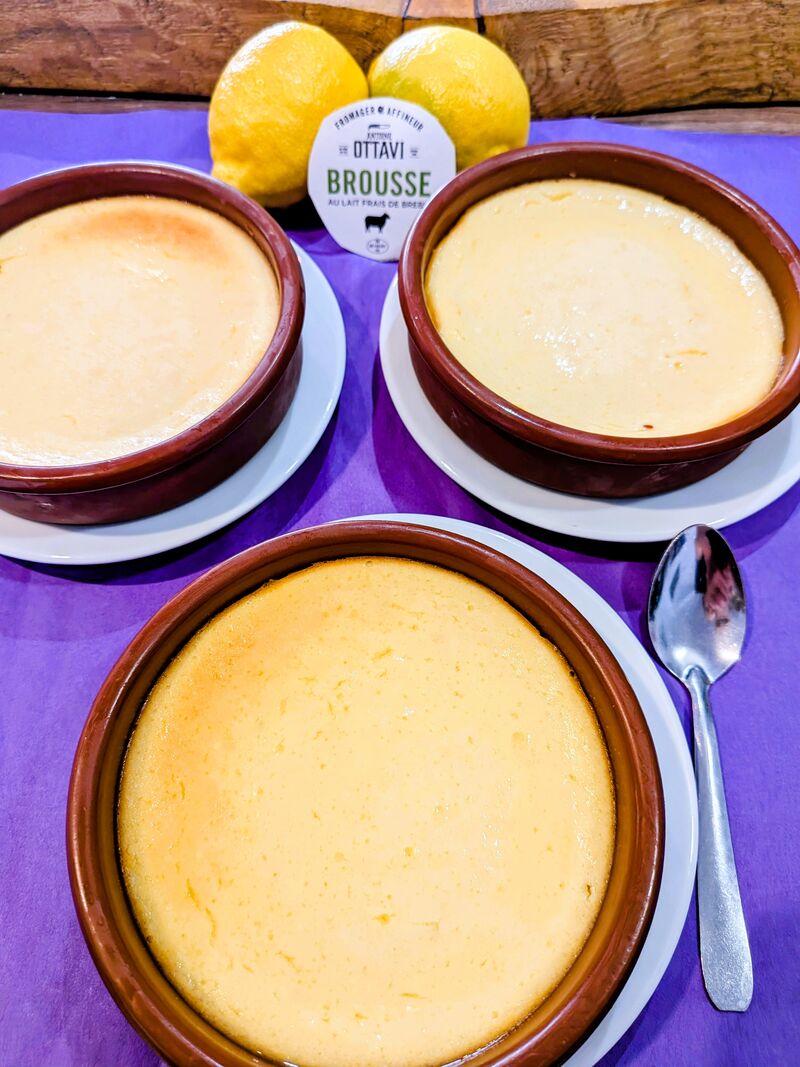 Flan au citron