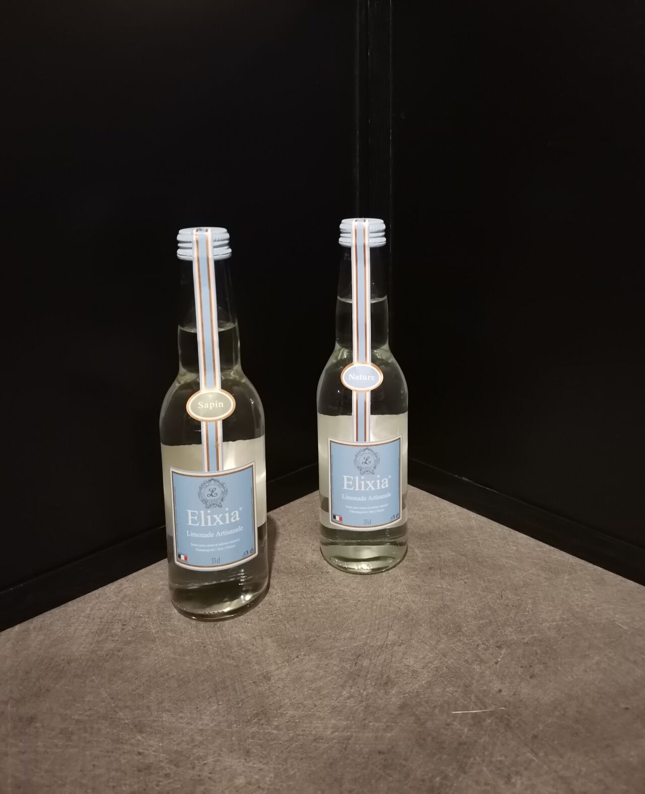 Elixia Sapin 33cl=2.40€ / Elixia Nature 33cl=plus en stock