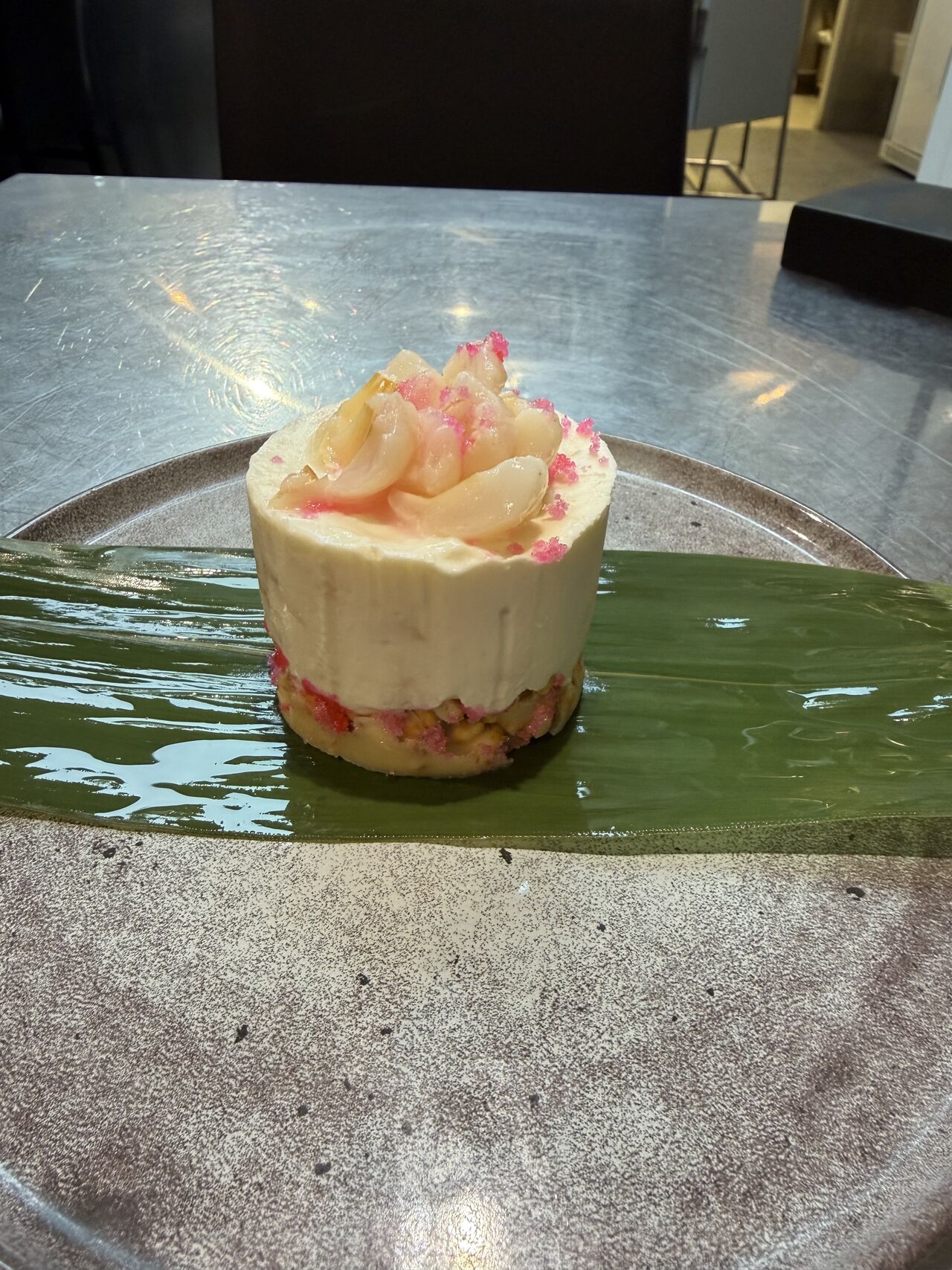 cheese cake aux lychees