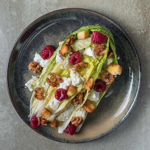 Prove a nossa salada vegetariana...