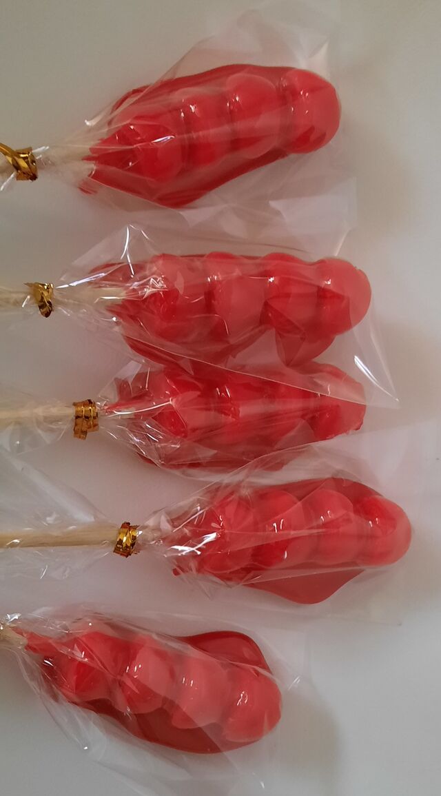 Sucette Fraise Tagada d'amour 