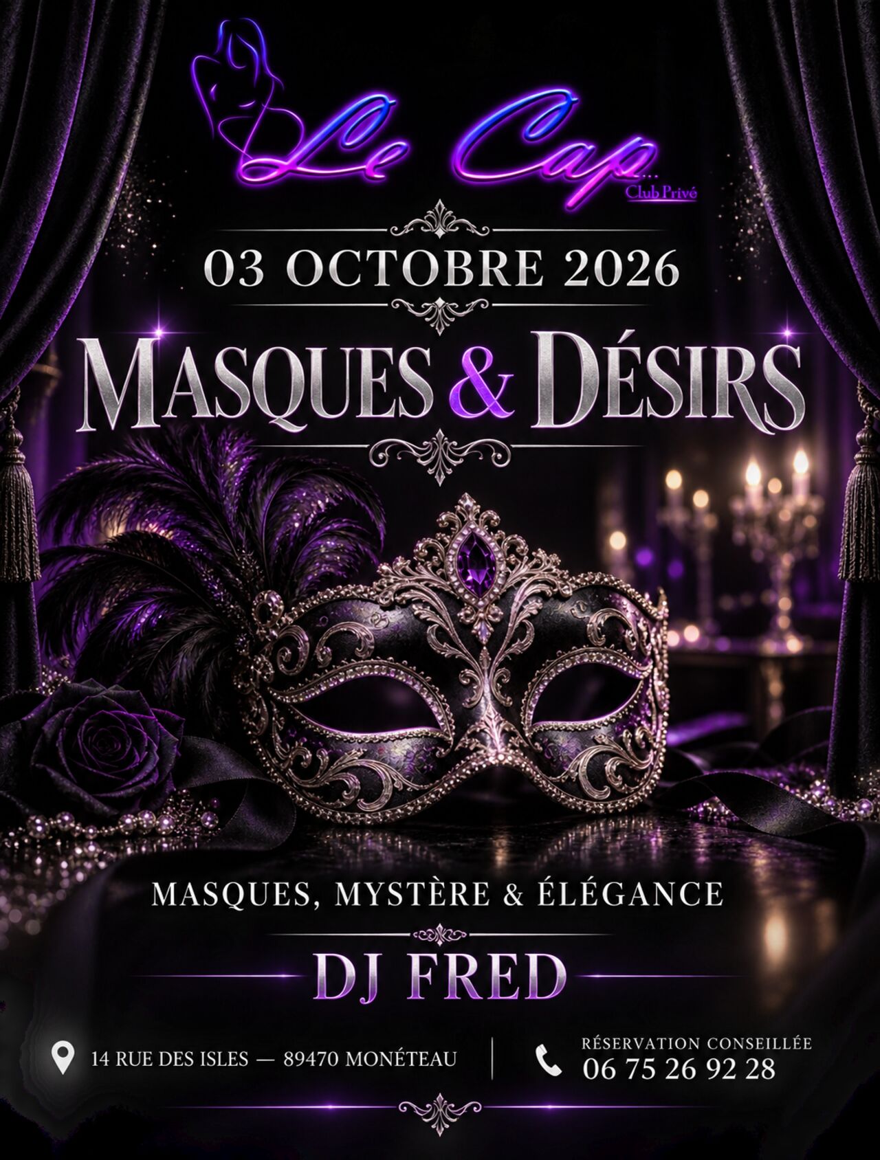 🎭 MASQUES & DÉSIRS 🎭