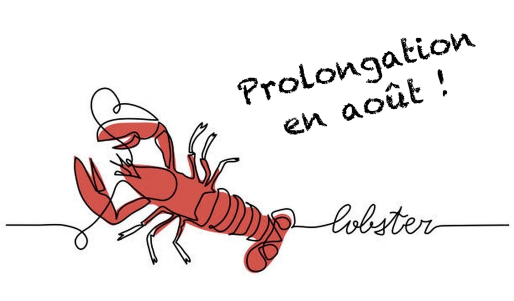 PROLONGATION du menu HOMARD en août !