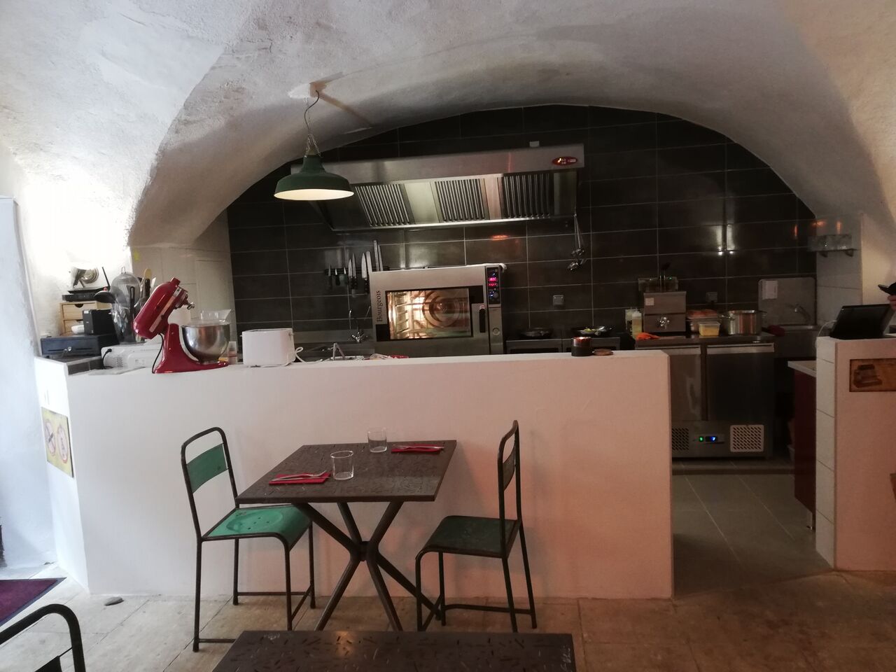 Une cuisine flambant neuve à l'Atelier Café Patine