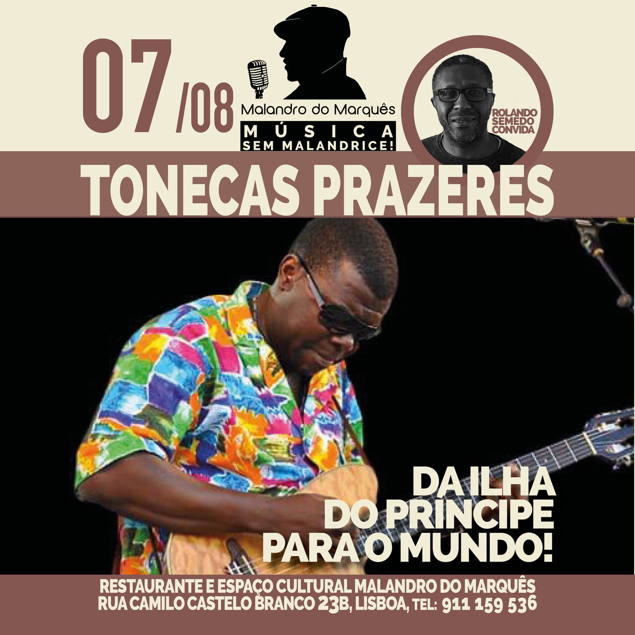 Noite das Danças com Tonecas Prazeres
