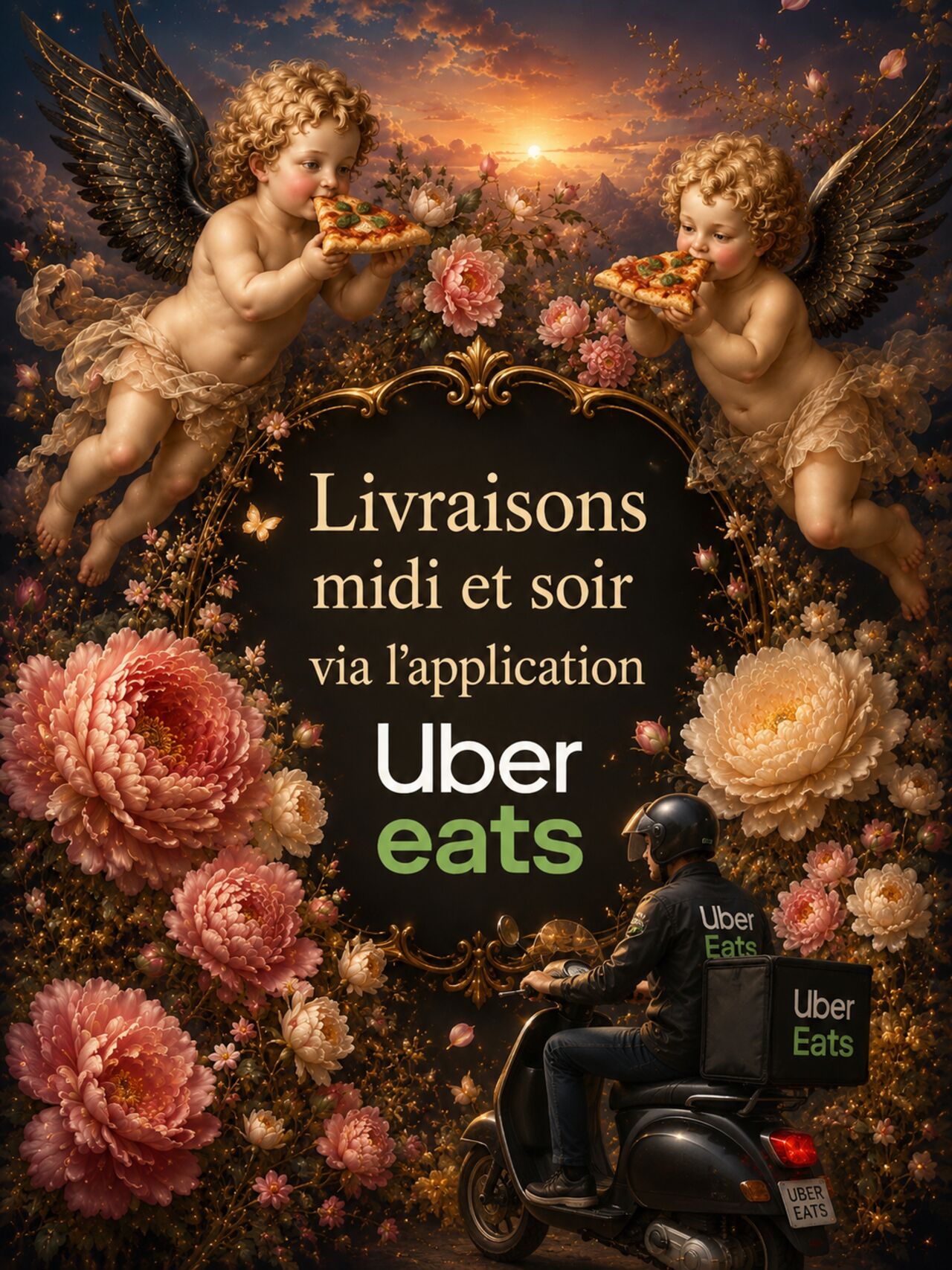 💚🤍❤️ LIVRAISONS UberEATS 💚🤍❤️