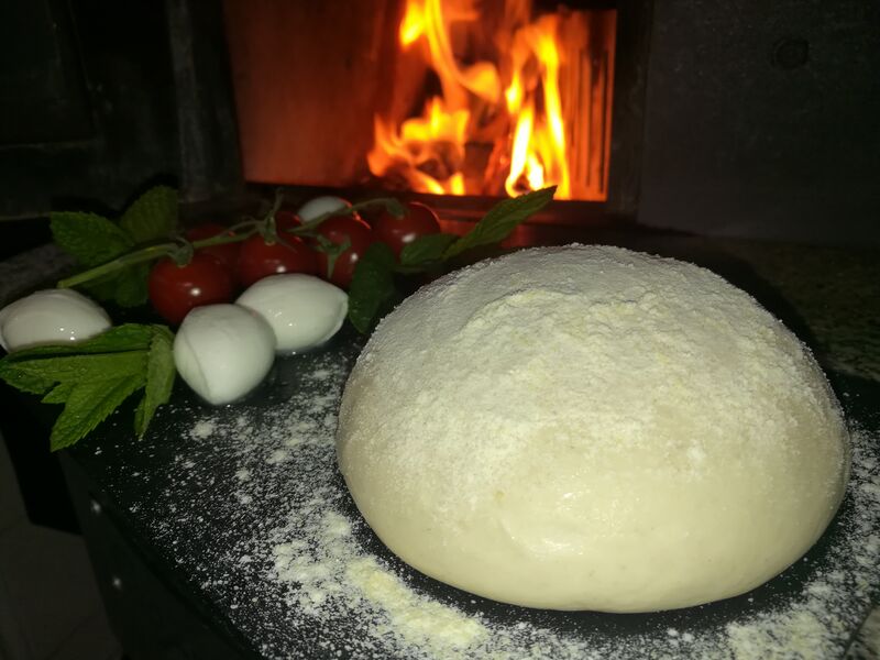 Pâte pétrie sur place