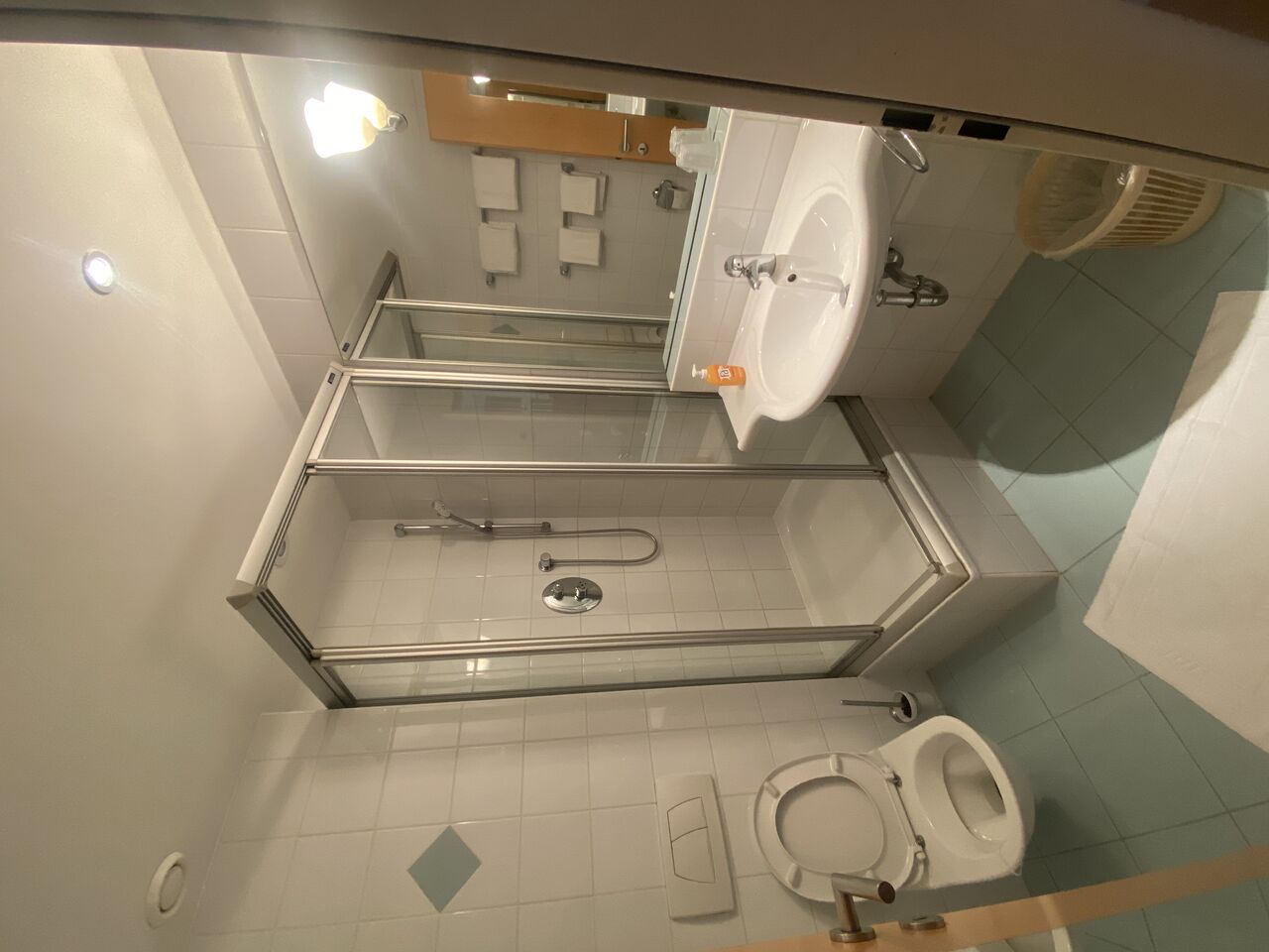 Badezimmer in den Zimmern