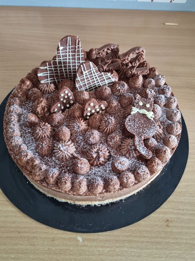 Royal au chocolat - 6/8 pers. 50,00 €