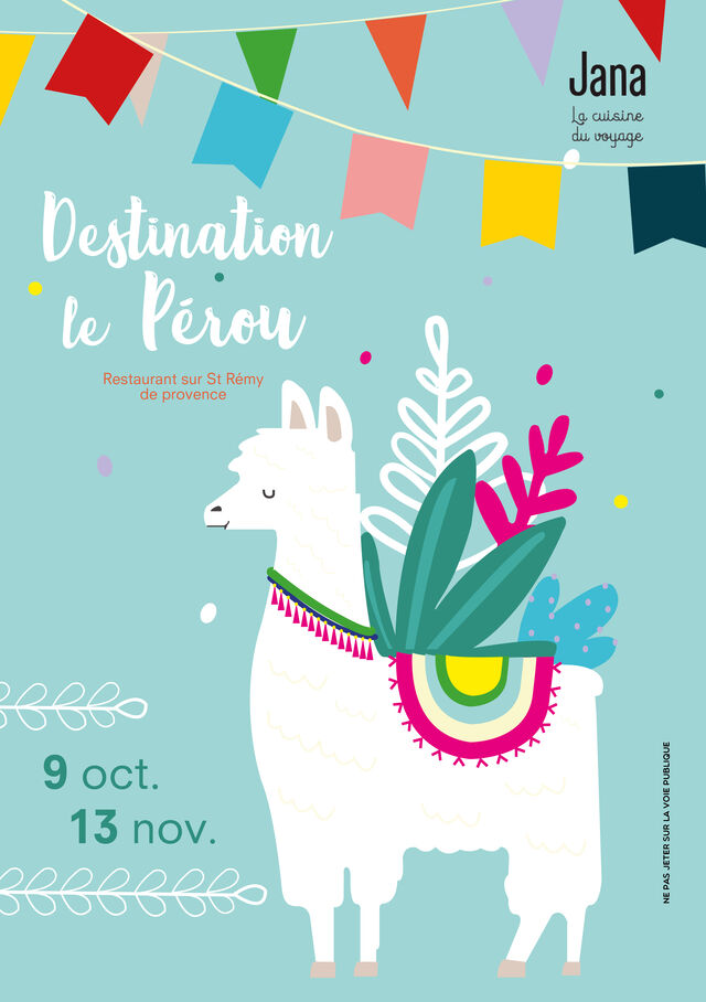 Le Pérou jusqu'au 13 novembre 2019