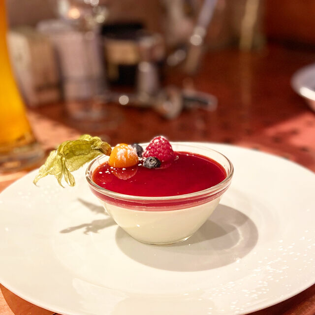 Panna Cotta mit Erdbeersosse 🍓