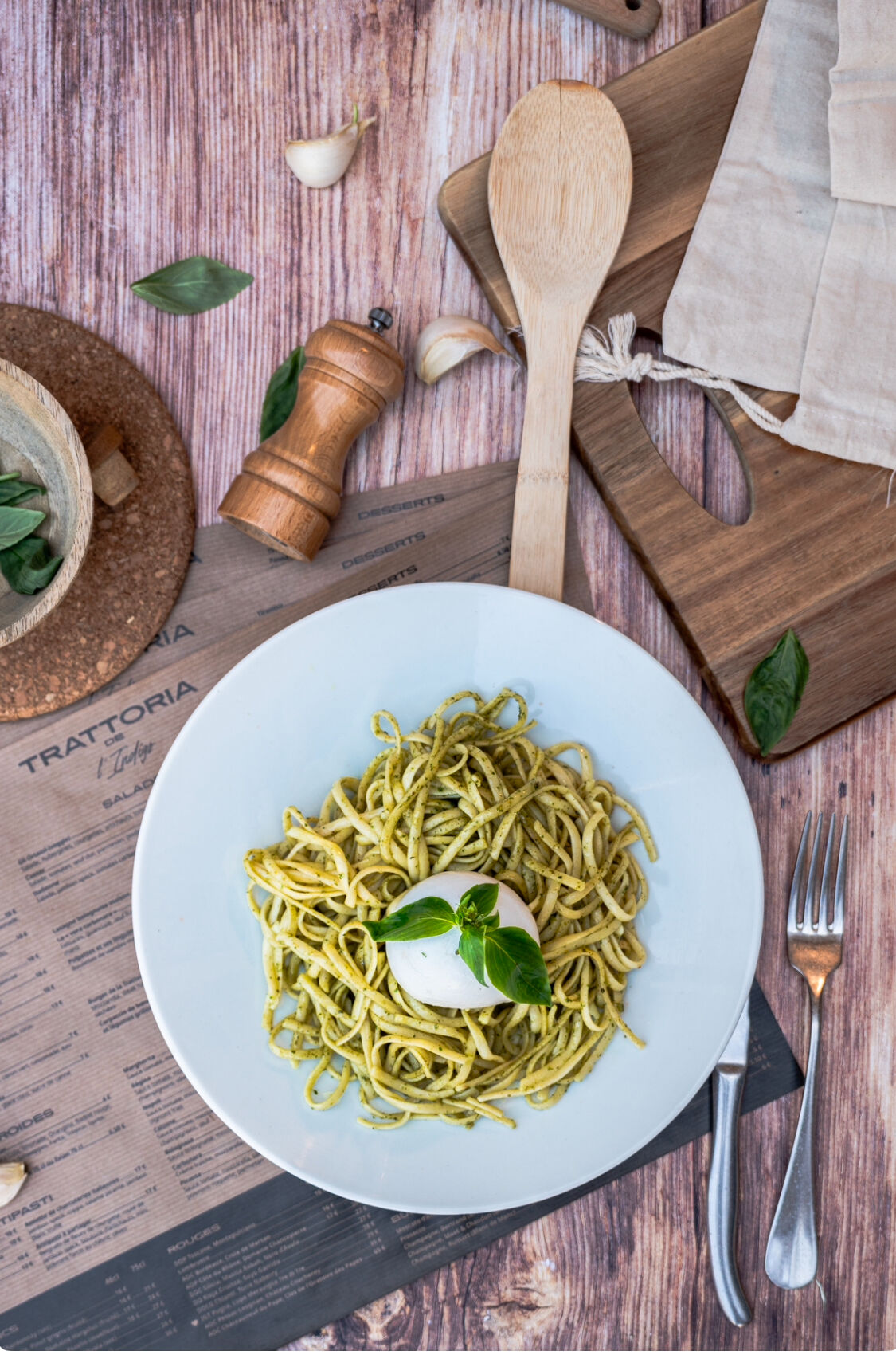 Linguine Pesto