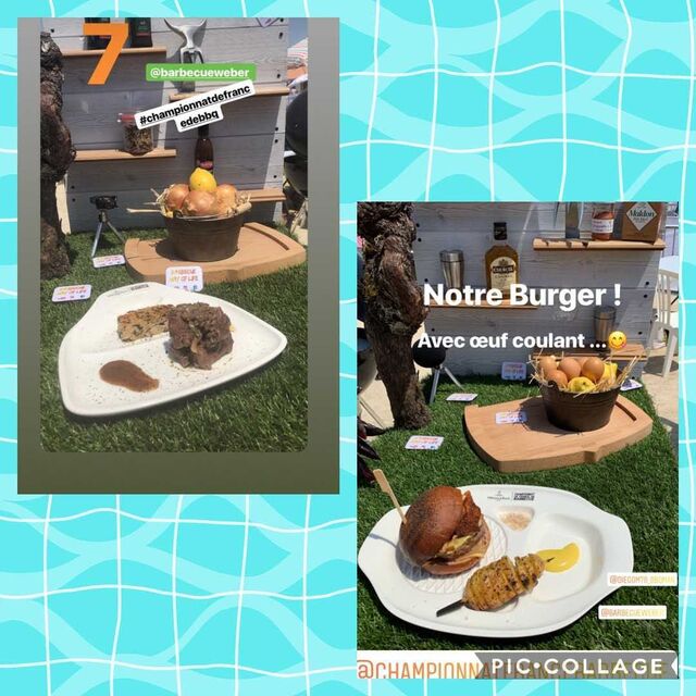 Les plats présents au Championnat de France du Barbecue 2019