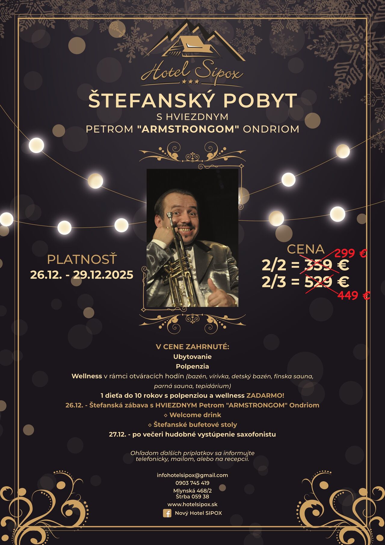 Štefanský pobyt s Petrom Armstrongom Ondriom