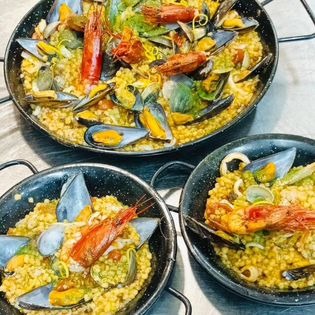 Fregola dell’amicizia: Fregola da 4 porzioni (In alto)