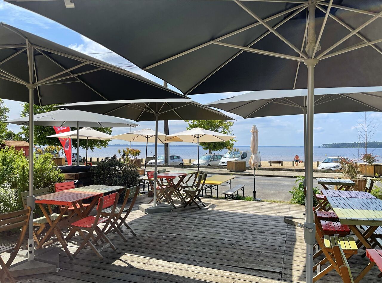 La vue de La Roulotte 