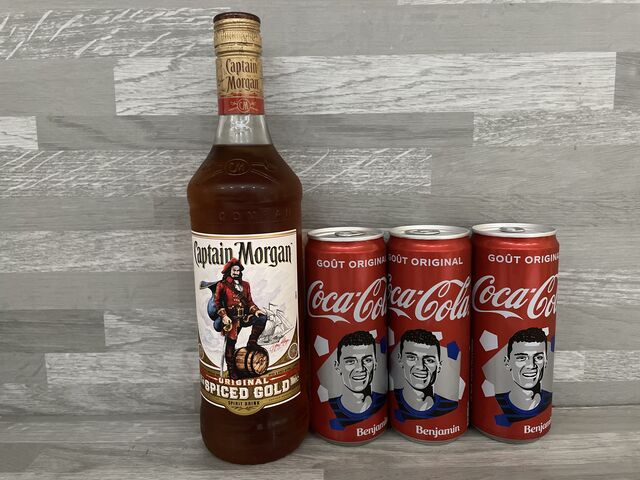 35e captain morgan 70cl avec soft 