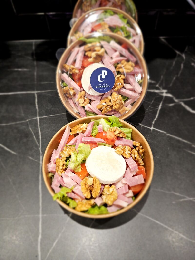 Chèvre, noix & jambon blanc