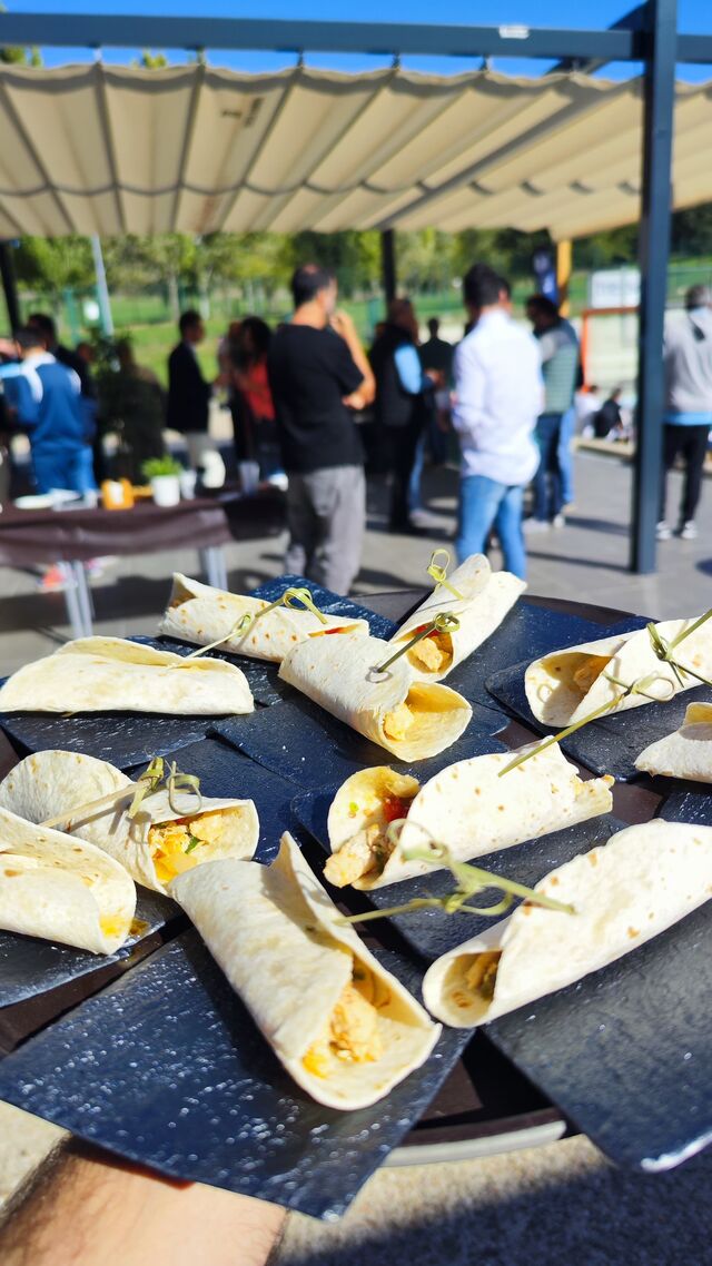 Fajitas de pollo con jalapeños 