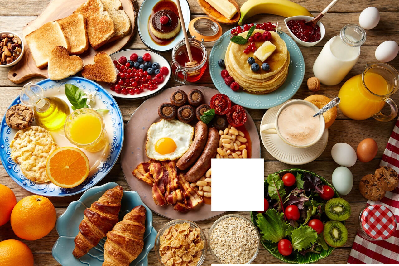 SI PARTE DALLA COLAZIONE...